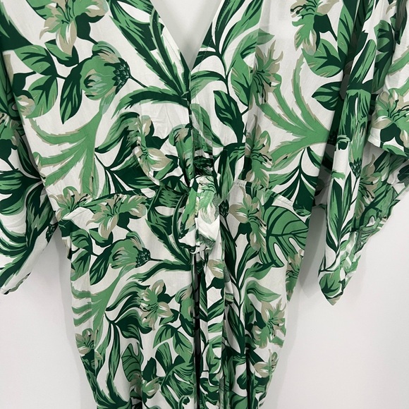 Baltic Born Byron green print wide leg jumpsuit - Picture 5 of 15
